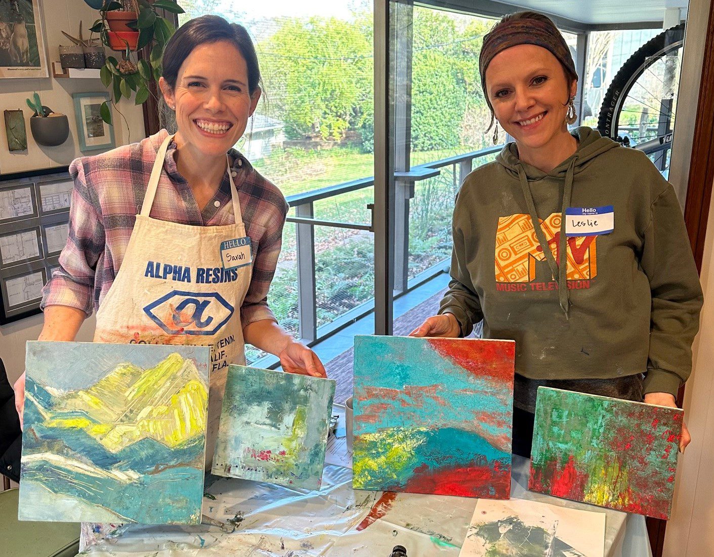 Oil & Cold Wax Painting Classes with Michelle Barillaro